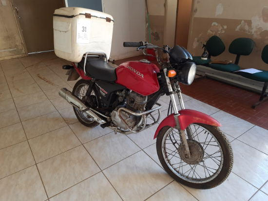 Honda CG 150 JOB 2004 2005 Gasolina - Camionetas,Automóveis,Caminhões,Agrícolas - Máquinas e Implementos,Motos,Trator de Rodas,Ônibus,Reboques,Conjunto de Bens Diversos - Rua Cel. João Leitão CACHOEIRA DO SUL RS - lance mínimo R$ 3.000