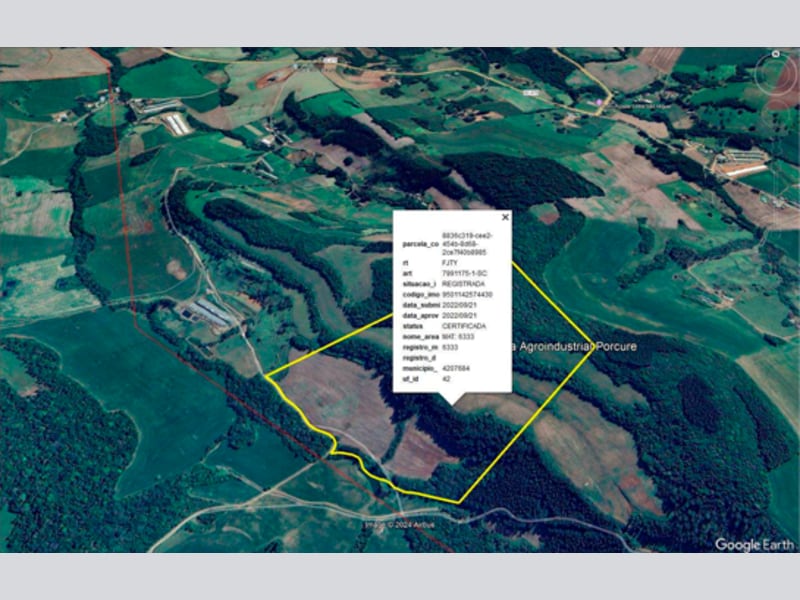 Área Rural - Ipuaçu - SC, localizado em Ipuaçu - SC, bairro Samburá