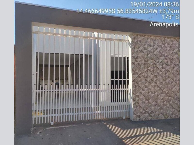 Casa - Arenápolis - MT, localizado em Arenápolis - MT, bairro Bela Vista