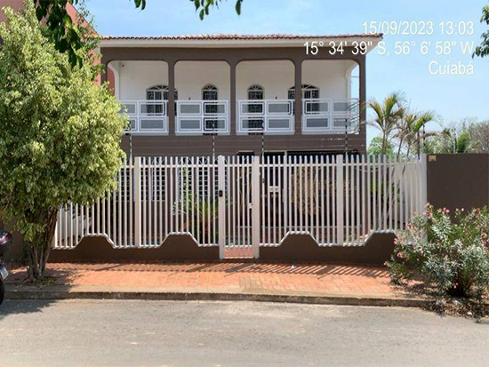 Casa - Cuiabá - MT - Residencial,Comercial - Tv Unai, 269, Jardim Mariana, Cuiabá, MT, 78040698. Casa, Padrão, Ocupado, 1 vaga(s) de garagem. Área(s): 450 m² de área terreno, 336,68 m² de área construída, 336,68 m² de área privativa. Matrícula(s): 33.148. Cartório: 2° CRI CUIABÁ. Inscrição da Prefeitura:  01.7.25.020.0380.001.  A ARREMATAÇÃO NÃO CONTEMPLA BENS MÓVEIS, VEÍCULOS E QUAISQUER OBJETOS QUE EVENTUALMENTE APAREÇAM NAS IMAGENS. - leilão extrajudicial - Não informado BR - lance mínimo R$ 557.529