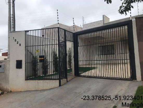Casa - Maringá - PR - Comercial,Residencial - Rua João Fregadolli, 1028, Jardim Dias, Maringá, PR, 87025756. Casa, Padrão, Ocupado, 1 vaga(s) de garagem. Área(s): 162,1 m² de área terreno, 99,58 m² de área construída. Matrícula(s): 7.229. Cartório: 4º CRI DE MARINGÁ. Inscrição da Prefeitura: 31315400. A ARREMATAÇÃO NÃO CONTEMPLA BENS MÓVEIS, VEÍCULOS E QUAISQUER OBJETOS QUE EVENTUALMENTE APAREÇAM NAS IMAGENS. - Não informado BR - lance mínimo R$ 407.360