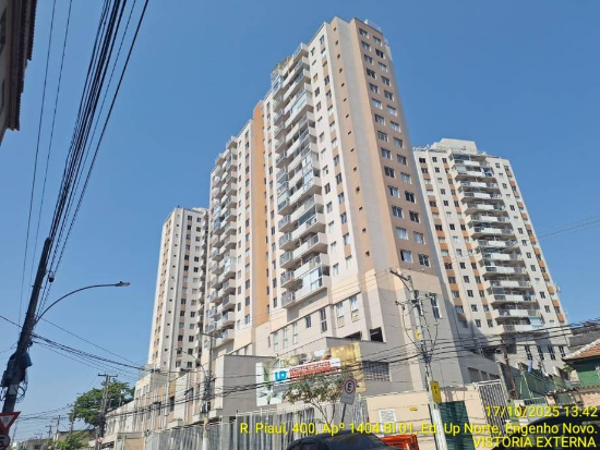 Apartamento - Rio de Janeiro - RJ - Comercial,Residencial - Rua Piauí, 400, Apartamento Nº 1404, Bloco 1 - Edifício Up Norte, Freguesia Do Engenho Novo, Rio De Janeiro, RJ, 20770130. Apartamento, Padrão, Ocupado, 1 vaga(s) de garagem. Área(s): 111 m² de área construída. Matrícula(s): 105.504. Cartório: 01º CRI RIO DE JANEIRO. Inscrição da Prefeitura: 33882796.  A ARREMATAÇÃO NÃO CONTEMPLA BENS MÓVEIS, VEÍCULOS E QUAISQUER OBJETOS QUE EVENTUALMENTE APAREÇAM NAS IMAGENS. - leilão extrajudicial - Não informado BR - lance mínimo R$ 512.000