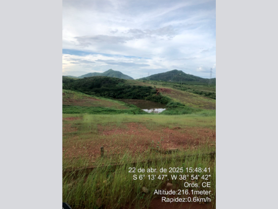 Leilão de Terreno - Orós - CE - Terreno Urbano,Rural,Comercial,Residencial - Orós/CE. Bairro São Geraldo. Rua Projetada, 12 (in loco) (Quadra C). Terreno com área superficial 3.636m². Matrícula 1.583 do RI Local. Imóvel em Não informado/BR - Lance Inicial R$ 442.987