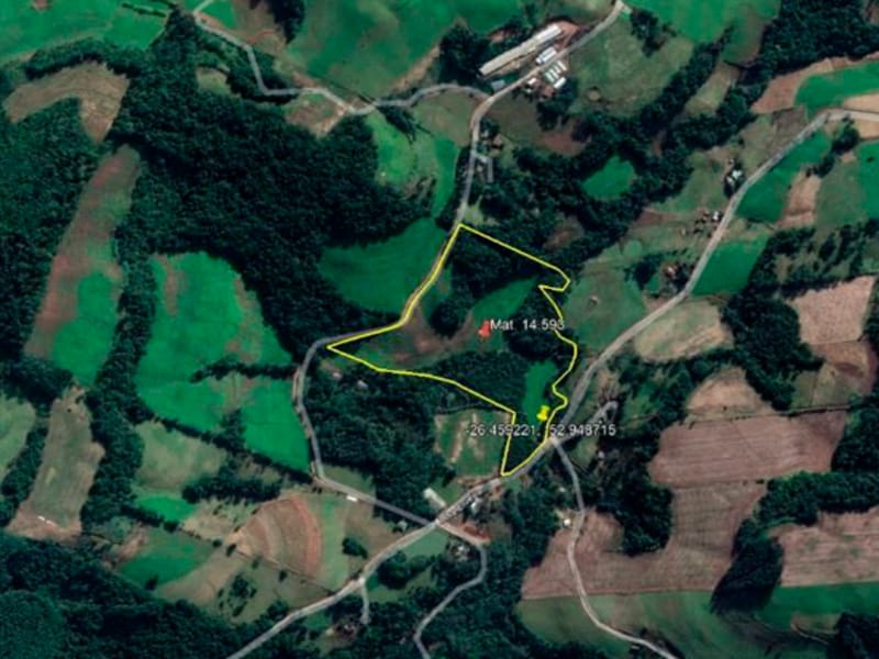 Terreno São Bernardino SC, localizado em São Bernardino - SC