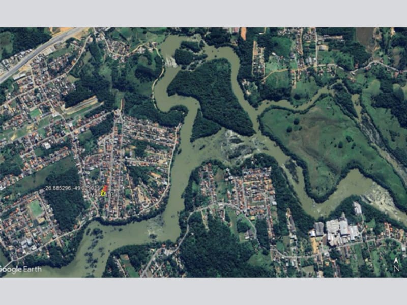 Terreno - Indaial - SC, localizado em Indaial - SC, bairro Carijós