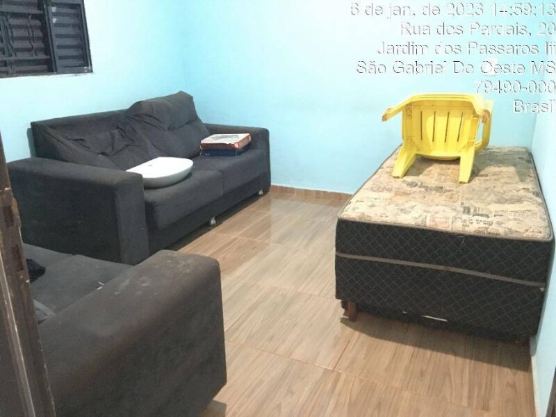 Casa - São Gabriel do Oeste/MS, localizado em São Gabriel Do Oeste - MS, bairro Loteamento Jardim dos Passaros Iii