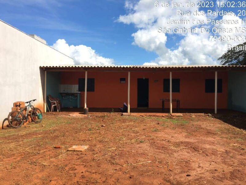 Casa - São Gabriel do Oeste/MS, localizado em São Gabriel Do Oeste - MS, bairro Loteamento Jardim dos Passaros Iii