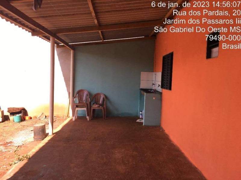 Casa - São Gabriel do Oeste - MS, localizado em São Gabriel Do Oeste - MS, bairro Loteamento Jardim dos Passaros Iii