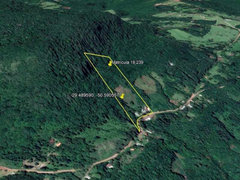 Terreno - São Francisco de Paula - RS, localizado em São Francisco De Paula - RS