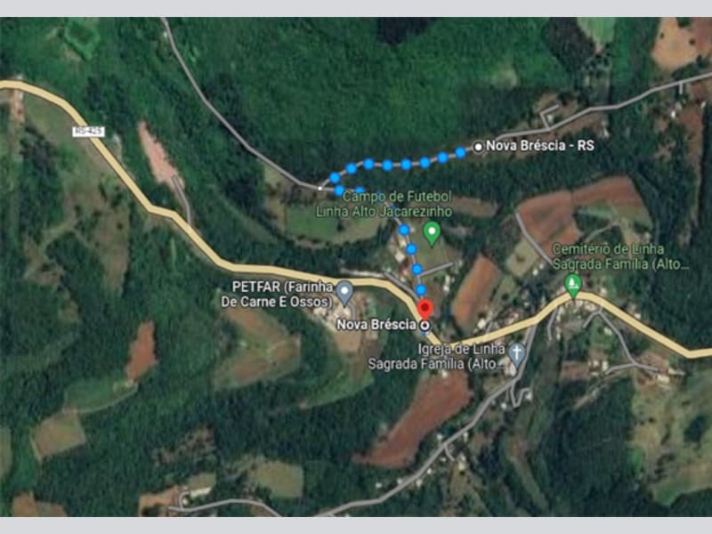 Fração de terra - Nova Bréscia - RS, localizado em Nova Bréscia - RS