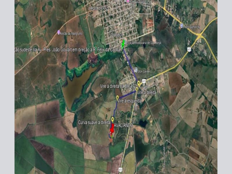 Terreno - São Borja - RS, localizado em São Borja - RS