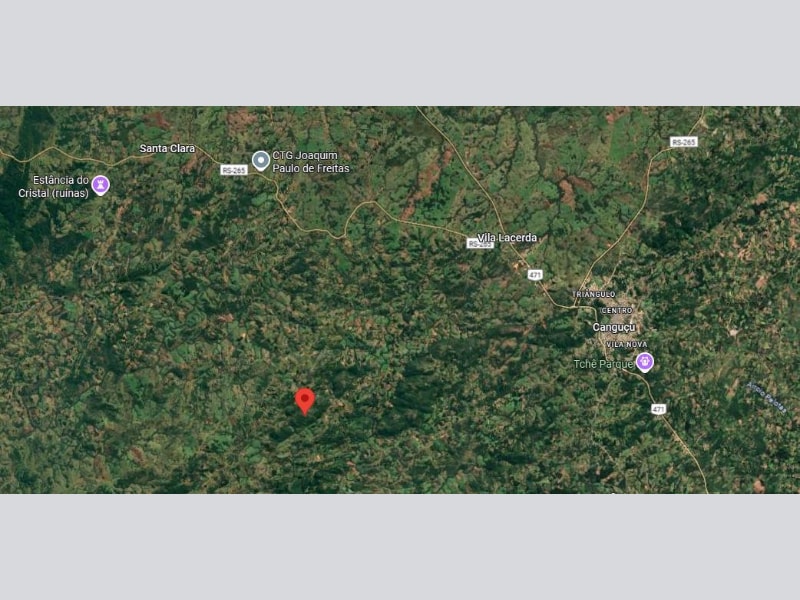 Terreno - Canguçu - RS, localizado em Canguçu - RS