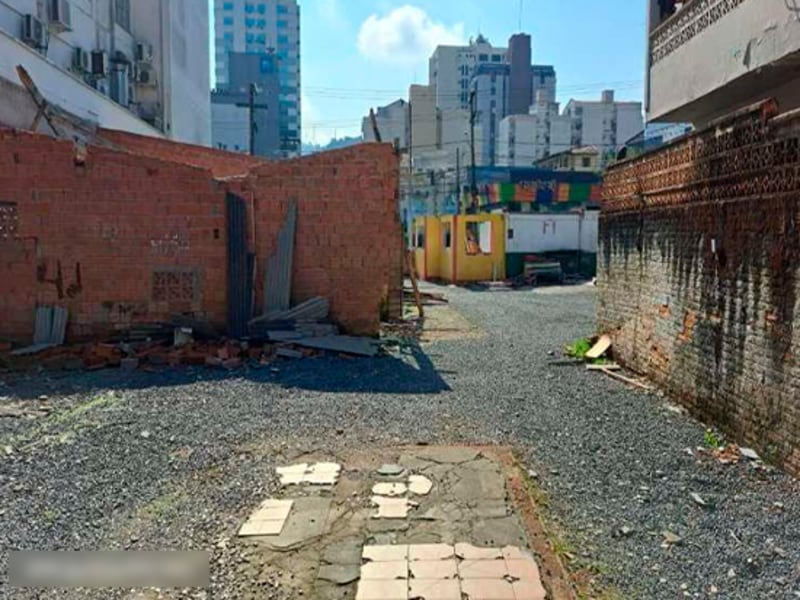 Terreno - Blumenau - SC, localizado em Blumenau - SC, bairro Centro