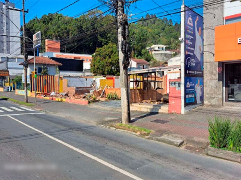 Terreno - Blumenau - SC, localizado em Blumenau - SC, bairro Centro