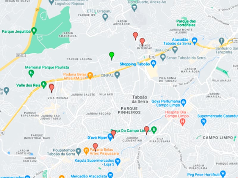 Apartamento - Taboão da Serra - SP, localizado em Taboão Da Serra - SP, bairro Jardim Três Marias
