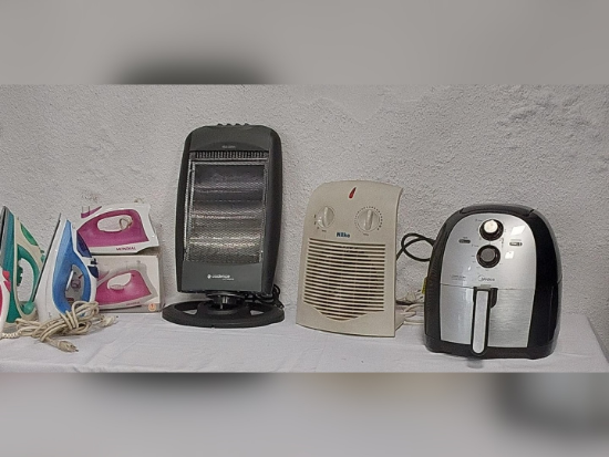 Lote Contendo 7 Eletrodomésticos Diversos, de Diversas Marcas e Modelos