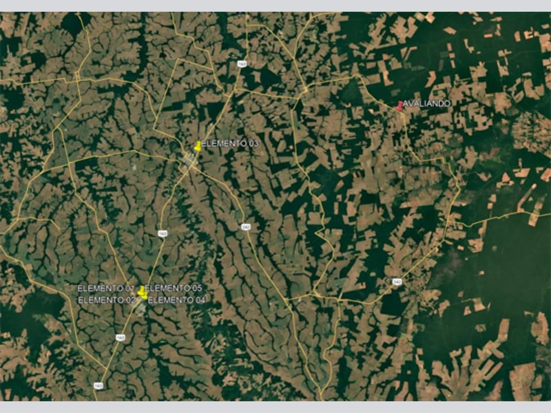 Terreno - Feliz Natal - MT, localizado em Feliz Natal - MT, bairro Loteamento Setor Industrial Ii