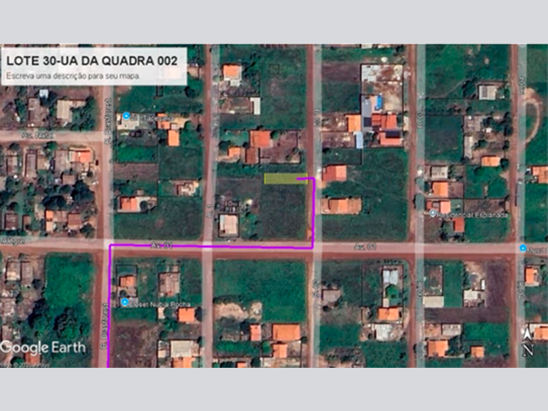 Terreno - Rolim de Moura - RO, localizado em Rolim De Moura - RO