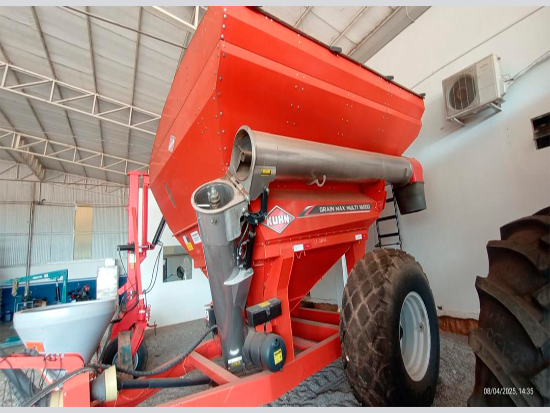Grain Max 16000 Inox, Carreta G Kuhn