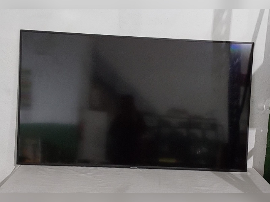 Sucata de TV Smart Samsung de 65 polegadas.