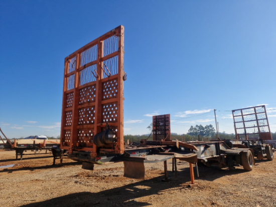Lote contendo 2 Semirreboques SR/Metalesp Semi Reboque FLORESTAL 2E 2019 2019 Preta (Bitrem)