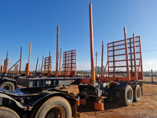 Lote contendo 1 Reboque SR Librelato BTFLDT 2E 2021 2021 Cinza e 1 Semirreboque SR Librelato TTFLCTOR 2E 2021 2021 Cinza (Bitrem)