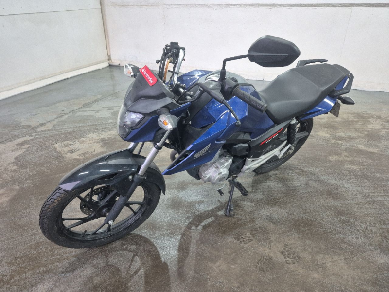Honda CG 2025 em leilão