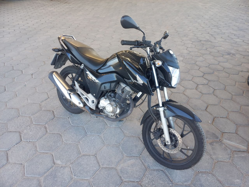 Honda CG 2024 em leilão