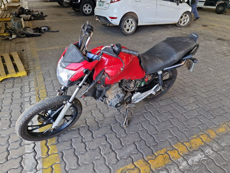 Honda CG 2021 em leilão
