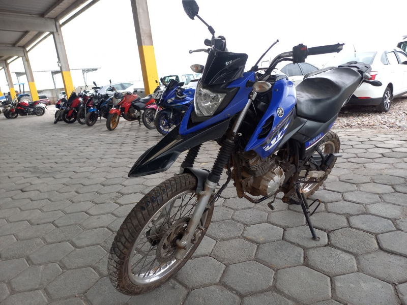 Yamaha XTZ 2021 em leilão