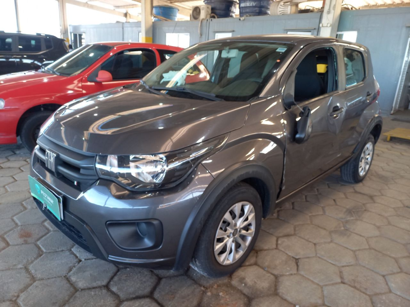 Fiat Mobi 2021 em leilão