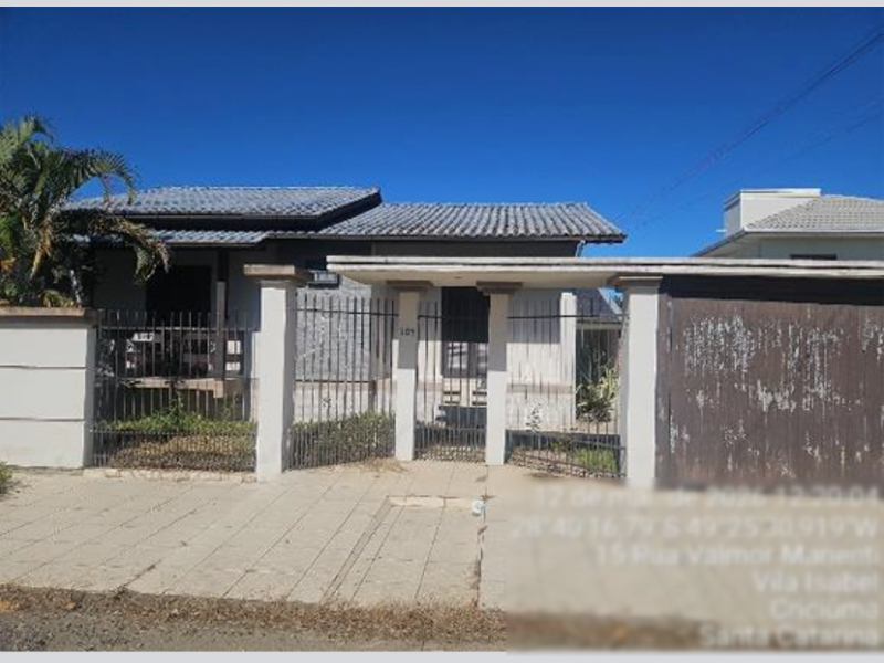 Casa em Leilão em Criciúma / SC - 191633