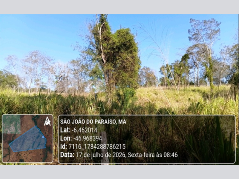 Terreno - São João do Paraíso - MA, localizado em São João Do Paraíso - MA