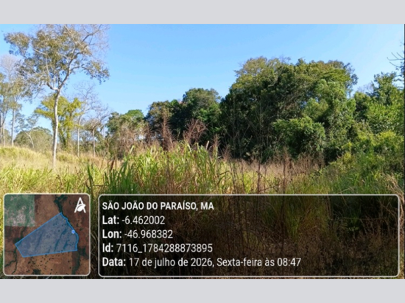 Terreno - São João do Paraíso - MA, localizado em São João Do Paraíso - MA