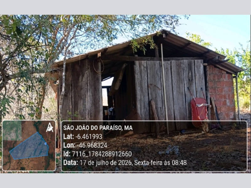 Terreno - São João do Paraíso - MA, localizado em São João Do Paraíso - MA