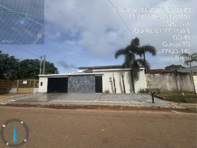 Casa - Gurupi - TO, localizado em Gurupi - TO, bairro Engenheiro Waldir Lins