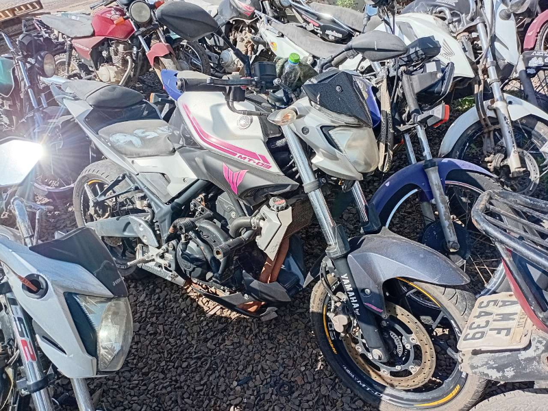 Yamaha Mt03 2018 em leilão