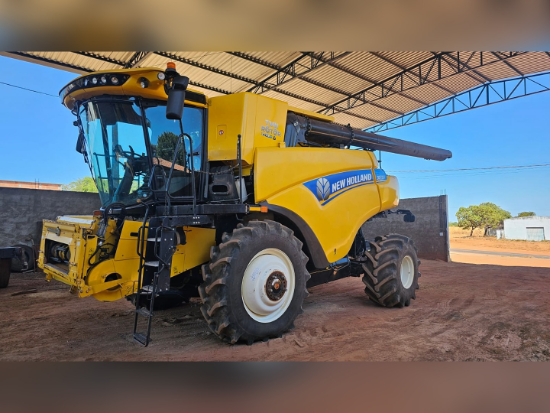 Colheitadeira De Grãos, New Holland, Modelo CR 7.90 Rice, Ano 2024/2024, COR AMARELO, Nº DE SÉRIE RW76SA00143, CHASSI JHFY7090JPJ423669;