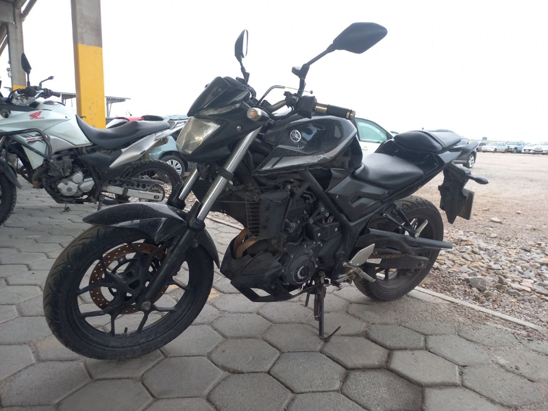 Yamaha Mt03 2019 em leilão