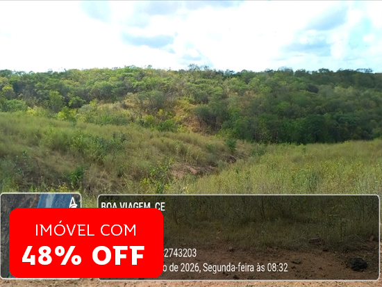 Imóvel rural em leilão em Boa Viagem