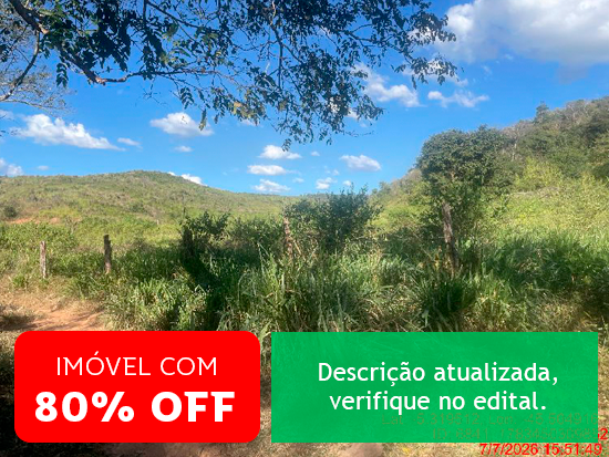 Imóvel rural em leilão em Jenipapo Dos Vieiras