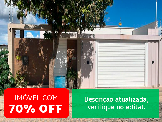 Casa em leilão em Catolé Do Rocha